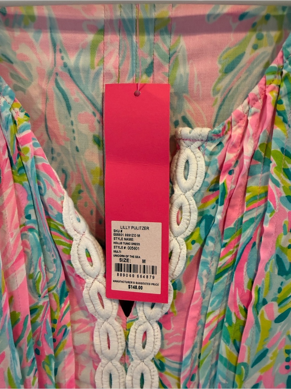 Lilly Pulitzer NWT Hollie Unicorn of the Sea Mini Dress - Picture 7 of 9